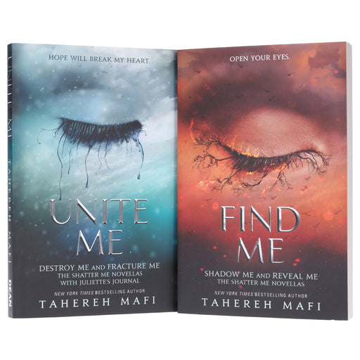 Unite Me & Find Me By Tahereh Mafi (Shatter Me Series) 2 Books Collection Set - Age 14+ - Paperback Fiction HarperCollins Publishers