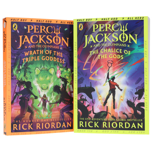 Percy Jackson And The Olympians Series (Book 6&7) by Rick Riordan 2 Books Collection Set - Ages 9+ - Paperback 9-14 Penguin Random House