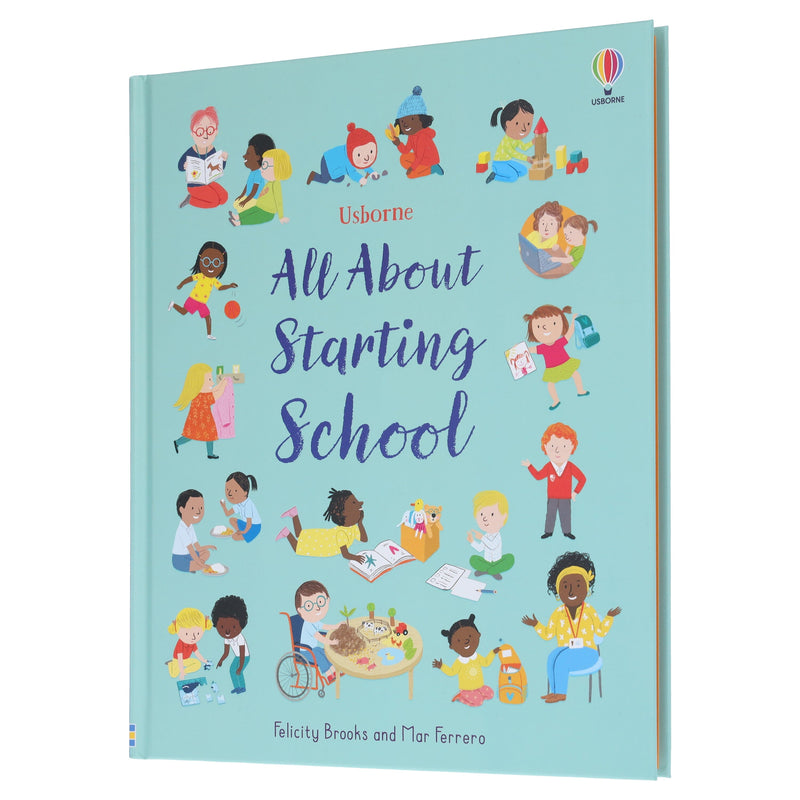 Usborne: All About Starting School by Felicity Brooks & Mar Ferrero - Non Fiction - Hardback 3-5 Usborne Publishing Ltd