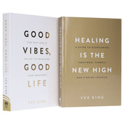 Vex King 2 Books Set (Good Vibes, Good Life/Healing Is the New High) - Non-Fiction - Paperback/Hardback Non-Fiction Hay House UK Ltd