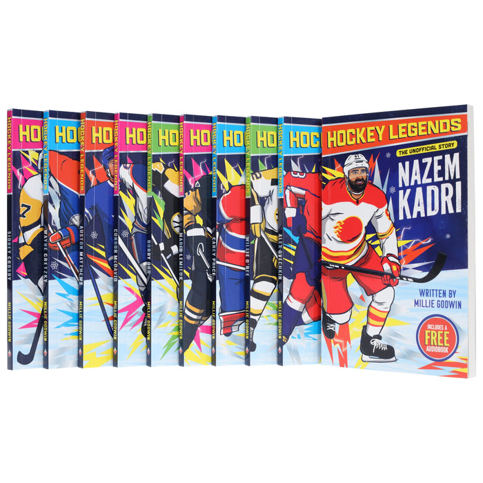 The Hockey Legends by Millie Godwin 10 Books Collection Box Set - Ages 7-9 - Paperback 7-9 Sweet Cherry Publishing