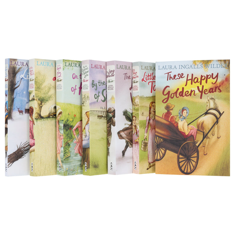Little House on the Prairie by Laura Ingalls Wilder 7 Books Collection Set - Ages 8-12 - Paperback 9-14 HarperCollins Publishers