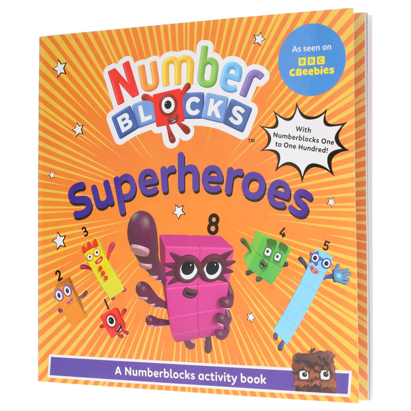Numberblocks Superheroes: A Numberblocks Activity Book - Ages 3+ - Paperback 3-5 Sweet Cherry Publishing