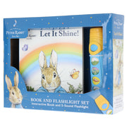 The World of Peter Rabbit: Let it Shine! Interactive Book and 5-Sound Flashlight Set - Ages 3-6 - Board Book 3-5 PI Kids