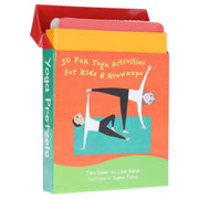Yoga Pretzels: 50 Fun Yoga Activities for Kids and Grownups by Tara Guber & Leah Kalish - Ages 4+ - Yoga Cards 3-5 Barefoot Books Ltd