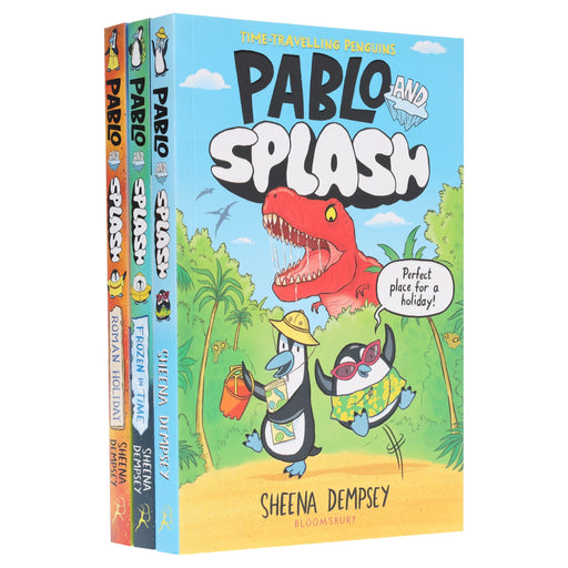 Pablo and Splash Graphic Novel Series by Sheena Dempsey Illustrated 3 Books Collection Set - Ages - 6-9 - Paperback Graphic Novels Bloomsbury Publishing