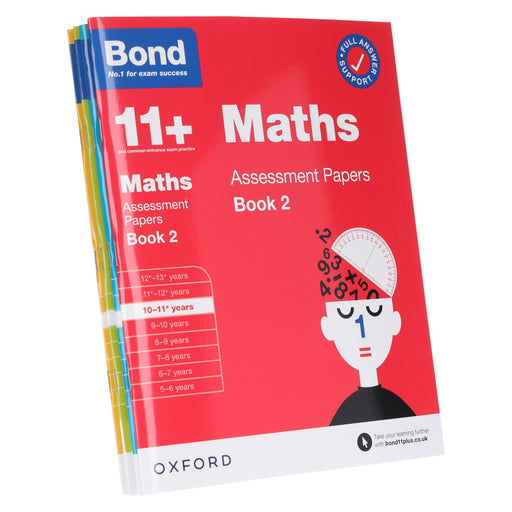 Bond 11+ Assessment Papers Book 2 (10-11 Years) 4 Books Collection by Oxford - Paperback 9-14 Oxford University Press