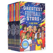 The Greatest Football Stars by Luke Paton 10 Books Collection Box Set - Ages 7+ - Paperback 7-9 Sweet Cherry Publishing