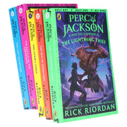 Percy Jackson And The Olympians Series By Rick Riordan 5 Books Collection Set - Ages 9+ - Paperback 9-14 Penguin Random House