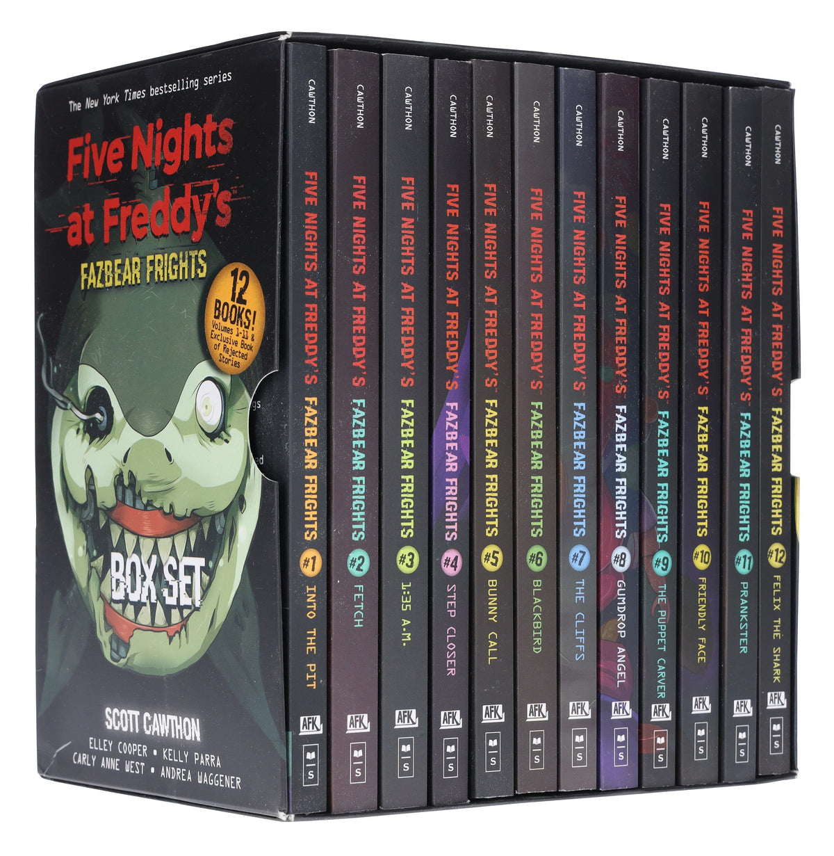 Five Nights at Freddy's Fazbear Frights By Scott Cawthon 12 Books