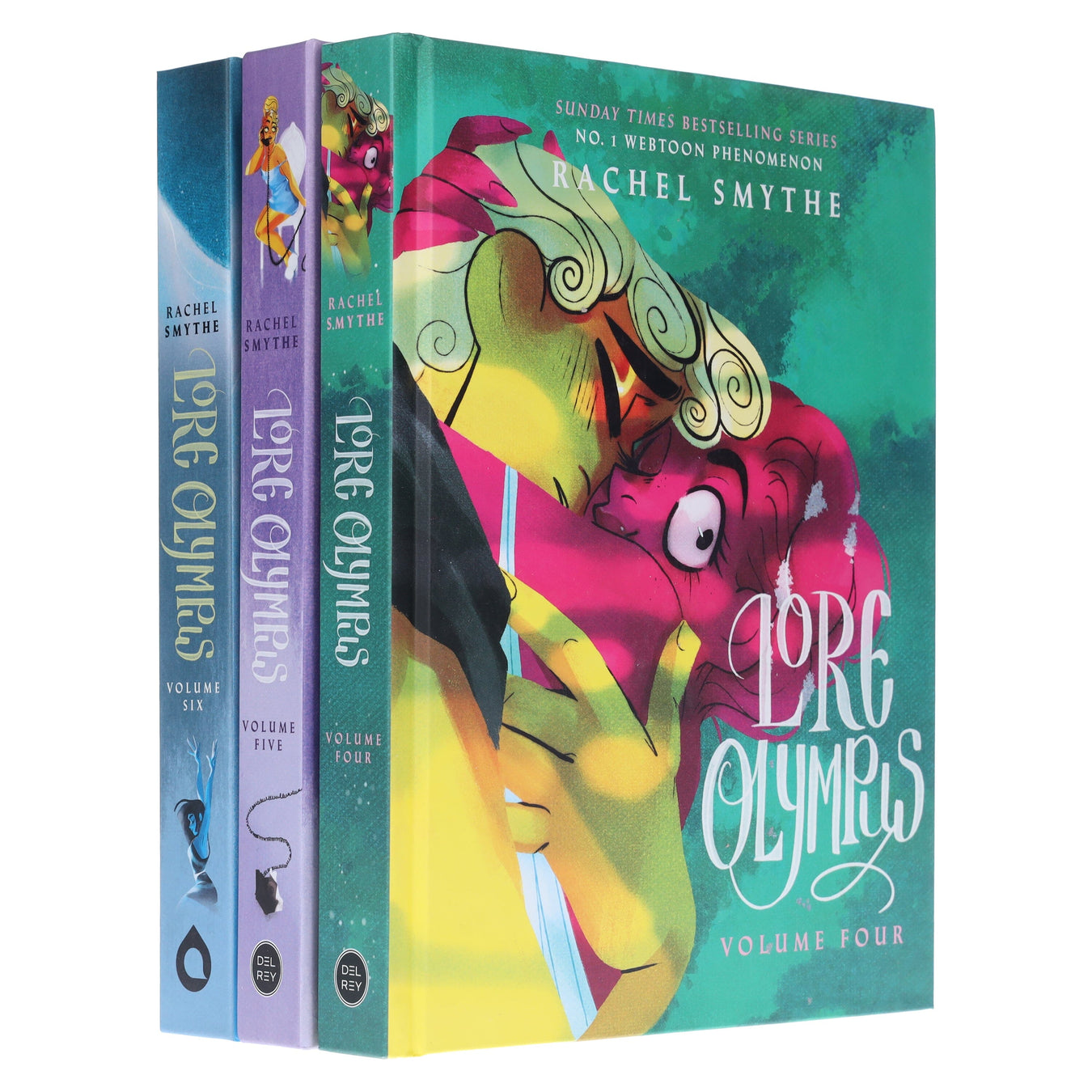 Lore Olympus By Rachel Smythe (Volume 4-6) illustrated 3 Books Collection Set - Ages 15+ - Hardback Graphic Novels Penguin Random House