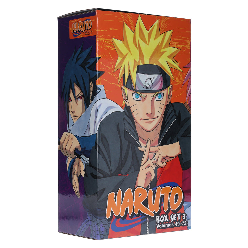 Naruto Box Set 3: Volumes 49-72 By Masashi Kishimoto - Manga