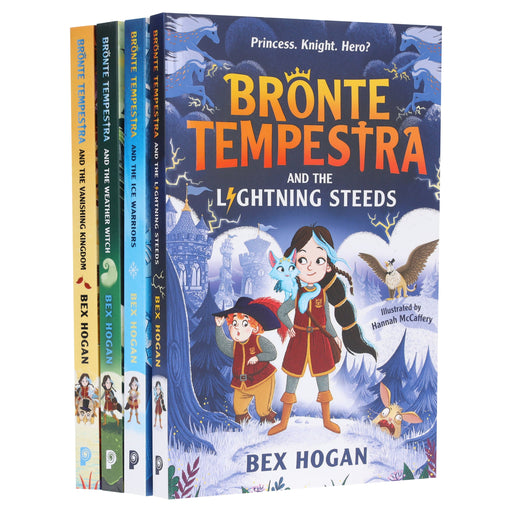 Bronte Tempestra Series by Bex Hogan Illustrated 4 Books Collection Set - Ages 7-12 - Paperback 7-9 Bonnier Books Ltd