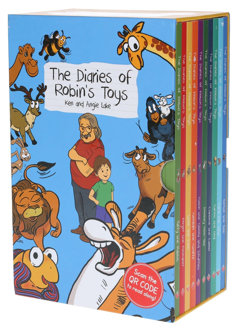 The Diary of Robins Toys 10 Books Box Set Collection by Ken and Angie Lake - Ages 5-7 - Paperback B2D DEALS Sweet Cherry Publishing