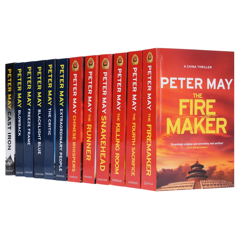 The Enzo Files & China Thrillers Series by Peter May 12 Books Collection Set - Fiction - Paperback Fiction Hachette