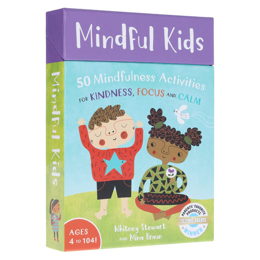 Mindful Kids: 50 Mindfulness Activities for Kindness, Focus and Calm by Whitney Stewart - Ages 4+ - Activity Card 3-5 Barefoot Books Ltd