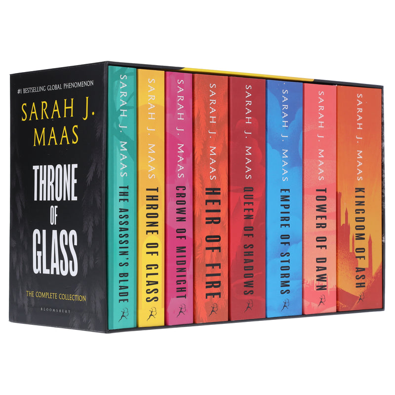Throne of Glass by Sarah J. Maas 8 Books Collection Box Set ACOTAR - Age 12+ - Paperback