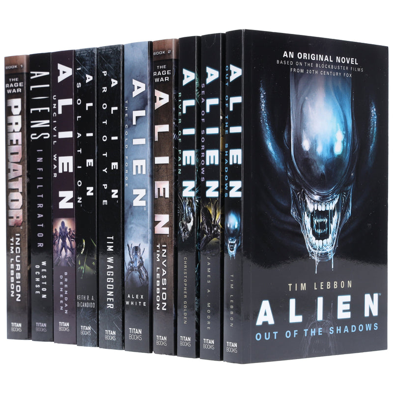 Alien Series 10 Books Collection Set - Fiction - Paperback Fiction Titan Books