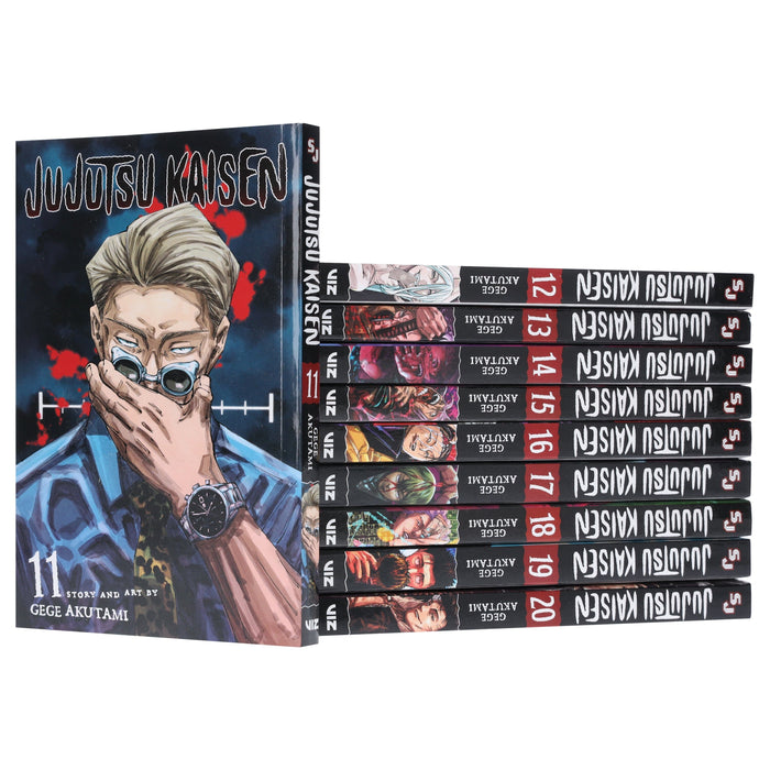 Jujutsu Kaisen Series (Book 11-20) By Gege Akutami 10 Books Collection Manga Set - Ages 16+ - Paperback Graphic Novels Viz Media, Subs. of Shogakukan Inc