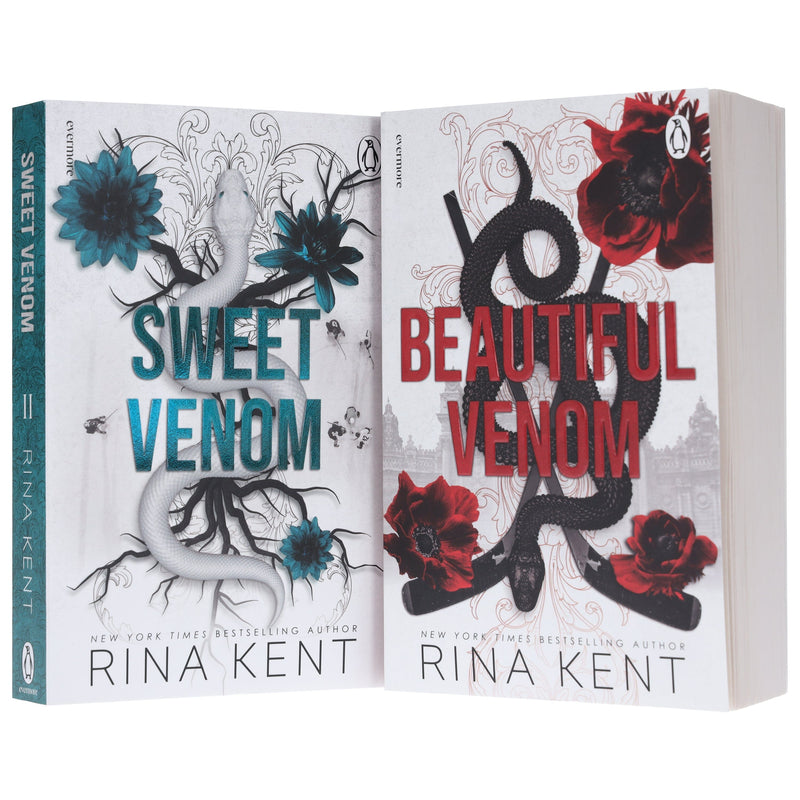 Vipers Series (Beautiful Venom & Sweet Venom) by Rina Kent 2 Books Collection Set - Dark Romance Fiction - Paperback Fiction Penguin Random House
