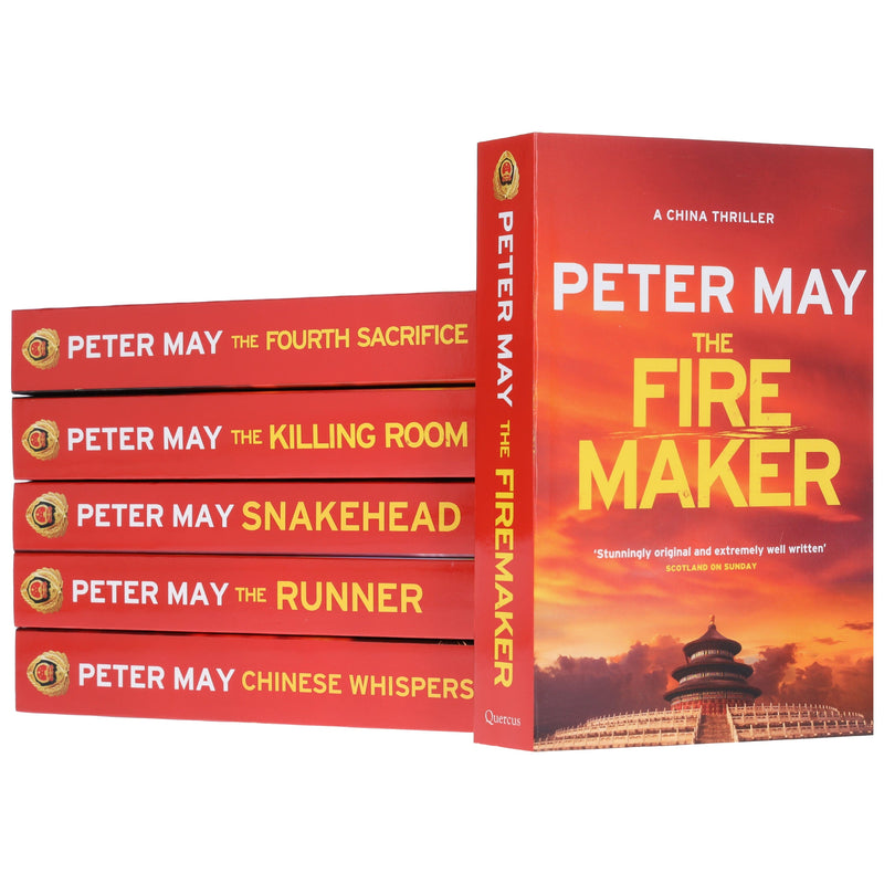 The China Thrillers by Peter May The Complete 6 Books Collection Set - Fiction - Paperback Fiction Hachette