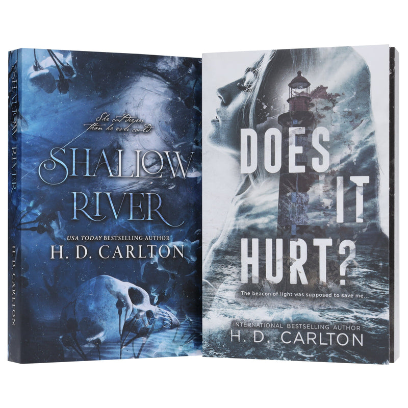 H. D. Carlton Collection (Does It Hurt? & Shallow River) 2 Books Set - Fiction - Paperback B2D DEALS Zando