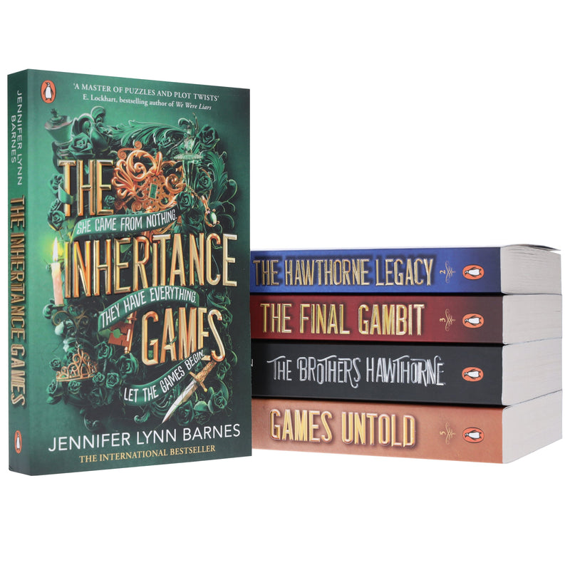 The Inheritance Games Series By Jennifer Lynn Barnes: 5 Books Collection Set - Ages 12-17 - Paperback Fiction Penguin Random House