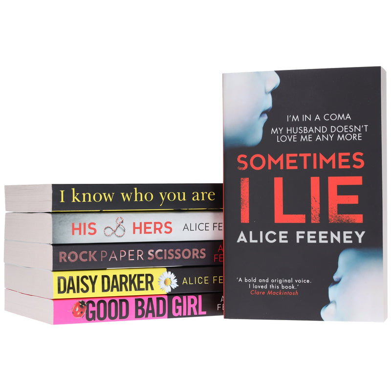 Alice Feeney 6 Books Collection Set - Fiction - Paperback Fiction HarperCollins Publishers