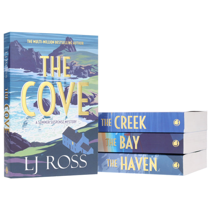 The Summer Suspense Mysteries Series by LJ Ross 4 Books Collection Set - Fiction - Paperback Fiction Dark Skies Publishing