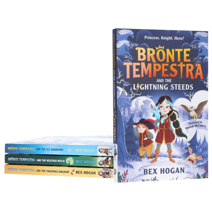 Bronte Tempestra Series by Bex Hogan Illustrated 4 Books Collection Set - Ages 7-12 - Paperback 7-9 Bonnier Books Ltd