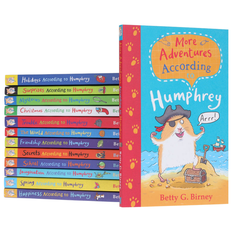 According to Humphrey the Hamster Series by Betty G. Birney 13 Books Collection Set - Ages 7+ - Paperback 7-9 Faber & Faber