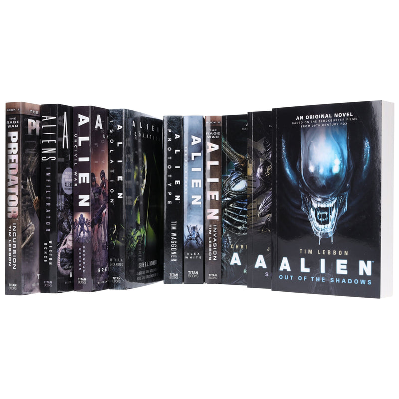 Alien Series 10 Books Collection Set - Fiction - Paperback Fiction Titan Books