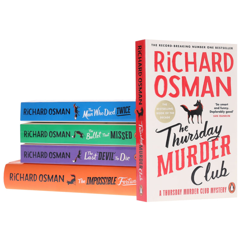 Thursday Murder Club Mysteries By Richard Osman 5 Books Collection Set - Fiction - Paperback/Hardback Fiction Penguin Random House