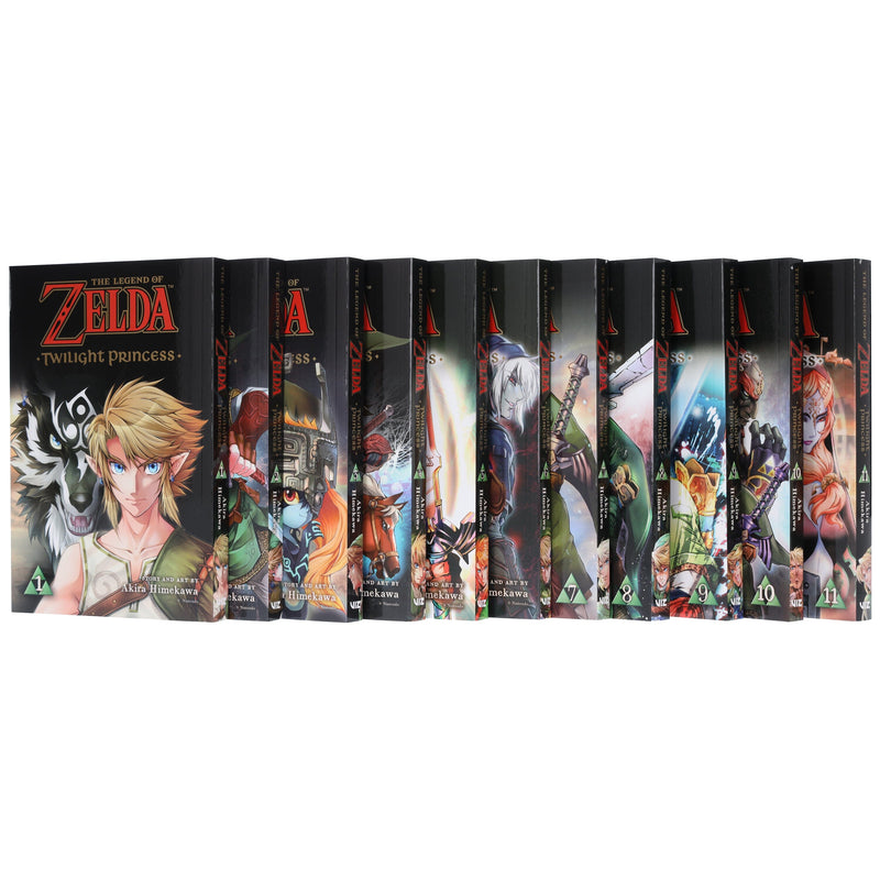 The Legend of Zelda: Twilight Princess: Volumes 1-11 Complete Box Set by Akira Himekawa - Manga - Paperback Graphic Novels Viz Media, LLC