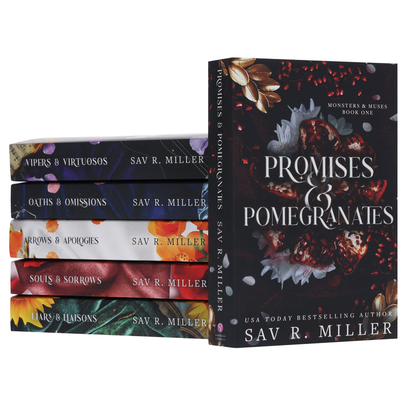 Monsters & Muses Series by Sav R. Miller 6 Books Deluxe Edition Collection Set - Fiction - Paperback Fiction Sourcebooks