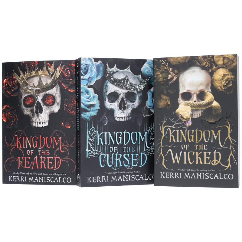 Kingdom of the Wicked Series By Kerri Maniscalco 3 Books Collection Set - Ages 14+ - Paperback Fiction Hodder & Stoughton