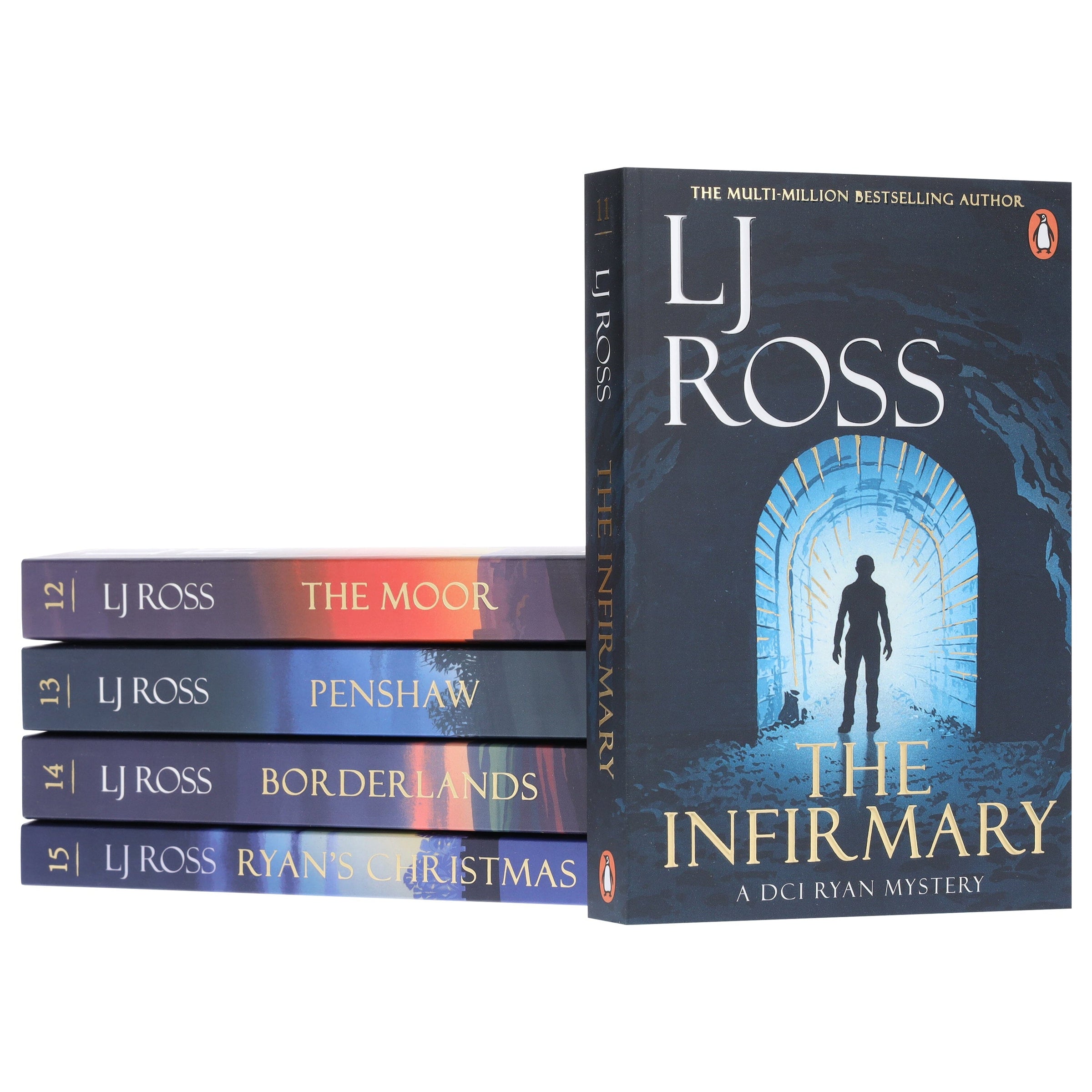The DCI Ryan Mysteries (Vol. 11-15) By LJ Ross 5 Books Collection Set ...