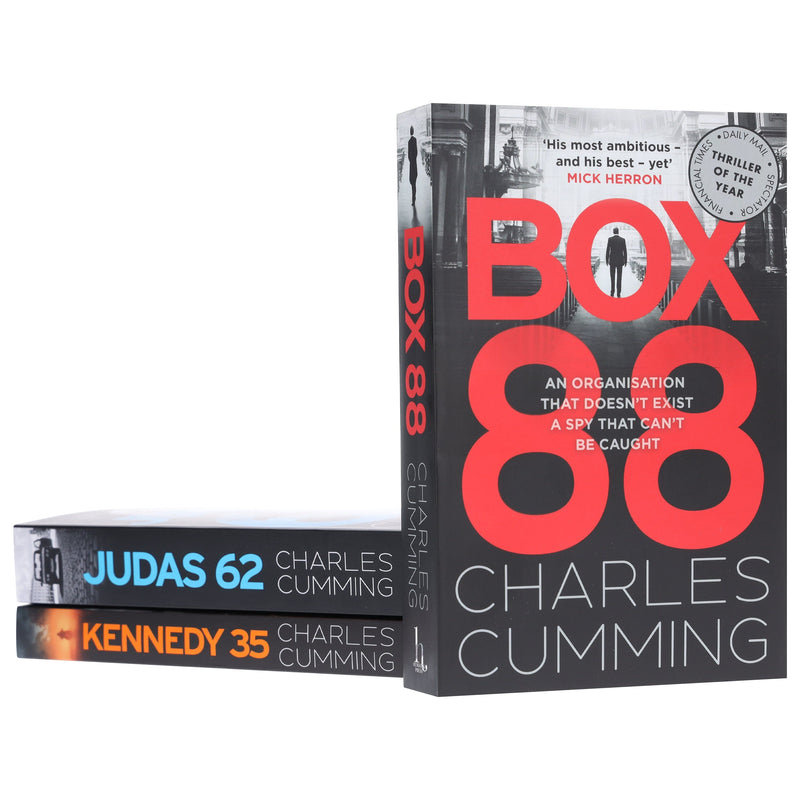 BOX 88 Thriller Series by Charles Cumming 3 Books Collection Set - Fiction - Paperback Fiction HarperCollins Publishers
