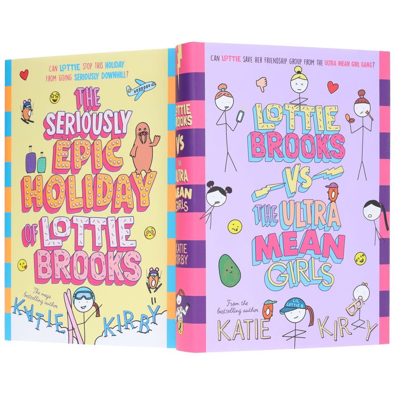 Lottie Brooks Series (Book 8-9) by Katie Kirby 2 Books Collection Set - Ages 8-12 - Hardback 7-9 Penguin Random House