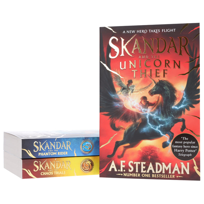 The Skandar Collection Series By A.F. Steadman 3 Books Box Set - Ages 9-12 - Paperback 9-14 Simon & Schuster