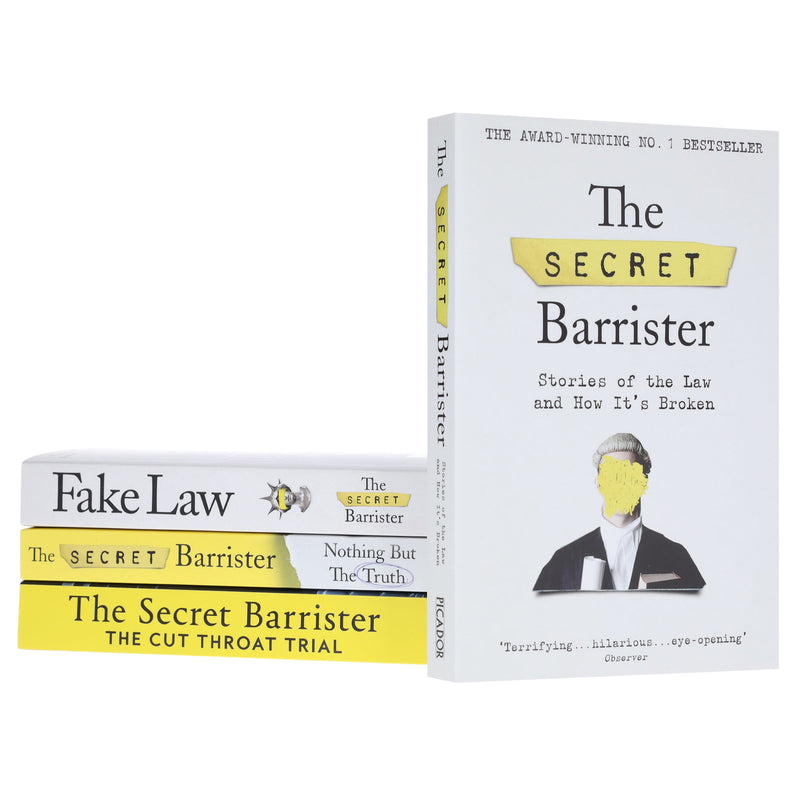 The Secret Barrister Collection 4 Books Set - Non Fiction - Paperback Non-Fiction Macmillan