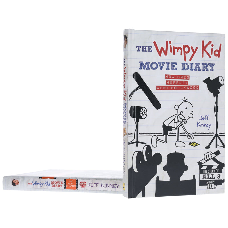 Diary of a Wimpy Kid by Jeff Kinney: Movie Diary Collection 2 Books Set - Ages 7-12 - Hardback 7-9 Penguin Random House