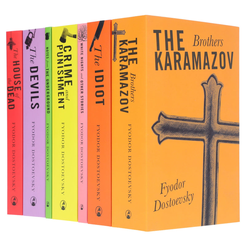 Selected Works of Fyodor Dostoevsky 7 Books Collection Box Set - Fiction - Paperback Fiction Classic Editions