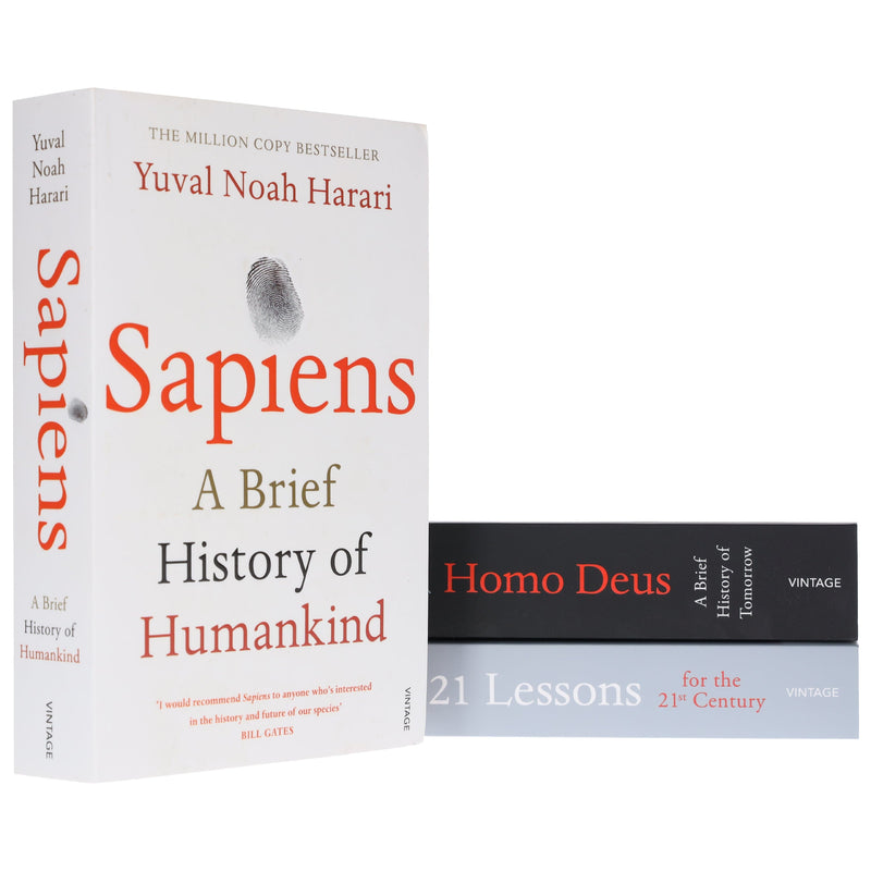 Yuval Noah Harari 3 Books Set Collection - Non-Fiction - Paperback Non-Fiction Penguin