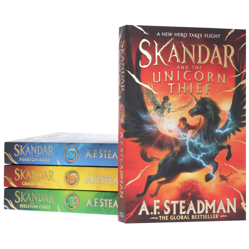 Skandar Series By A.F. Steadman 4 Books Collection Set - Ages 9-12 - Paperback 9-14 Simon & Schuster