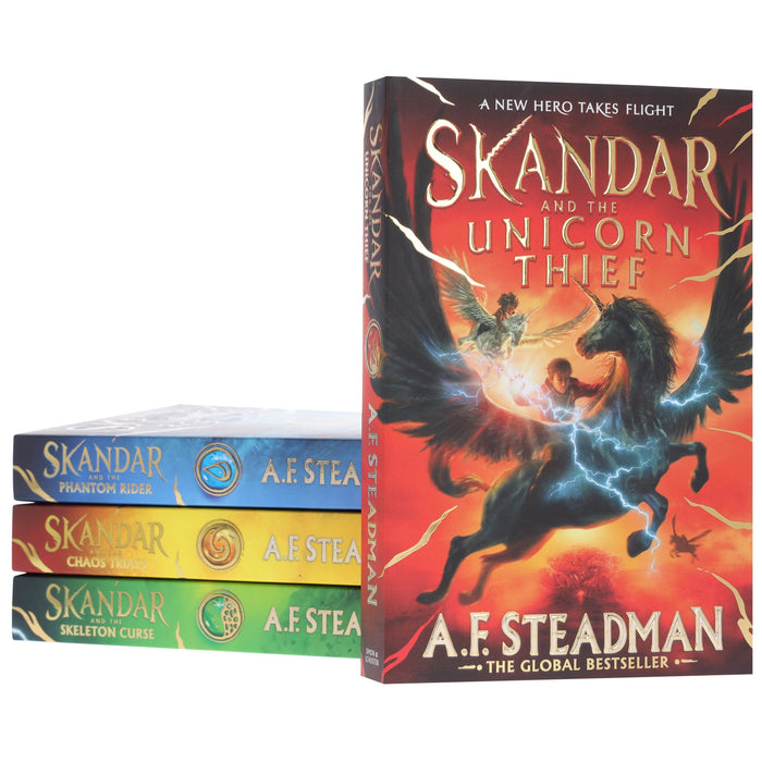 Skandar Series By A.F. Steadman 4 Books Collection Set - Ages 9-12 - Paperback 9-14 Simon & Schuster