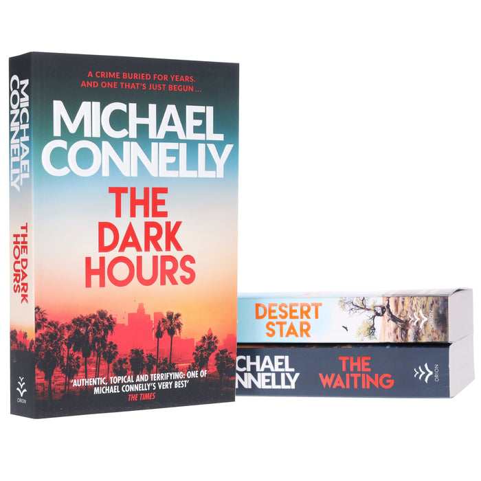 Renee Ballard and Harry Bosch Thriller (Book 4-6) by Michael Connelly 3 Books Collection Set - Fiction - Paperback Fiction Hachette