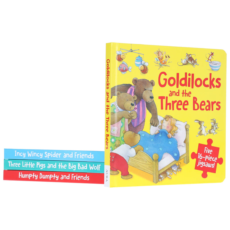 Five 16-Piece Jigsaws! Collection 4 Picture Books Set - Ages 3+ - Board Book 3-5 Imagine That Publishing Ltd