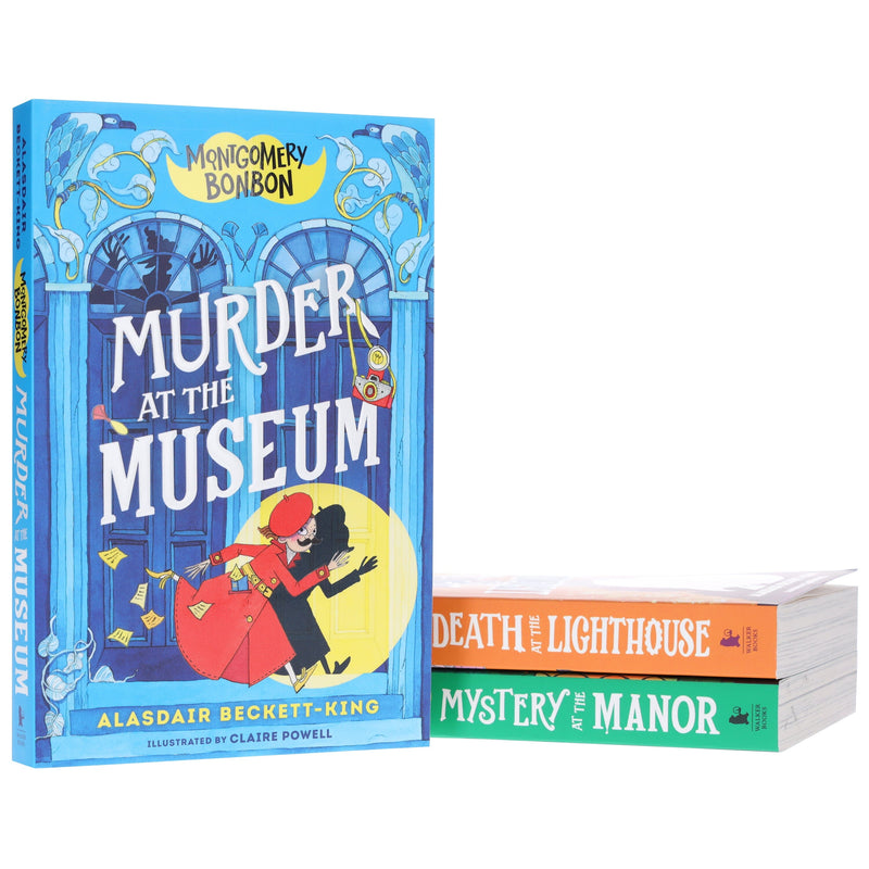Montgomery Bonbon Series by Alasdair Beckett-King: 3 Books Collection Set - Ages 9-12 - Paperback 9-14 Walker Books