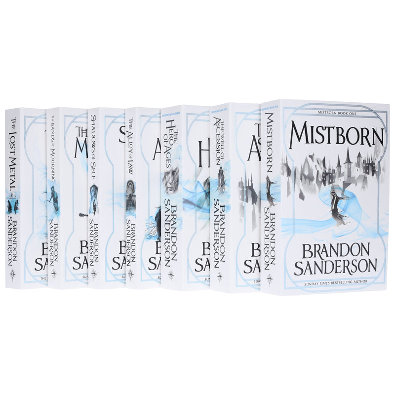Mistborn Series by Brandon Sanderson Complete 7 Books Collection Set - Fiction - Paperback Fiction Hachette